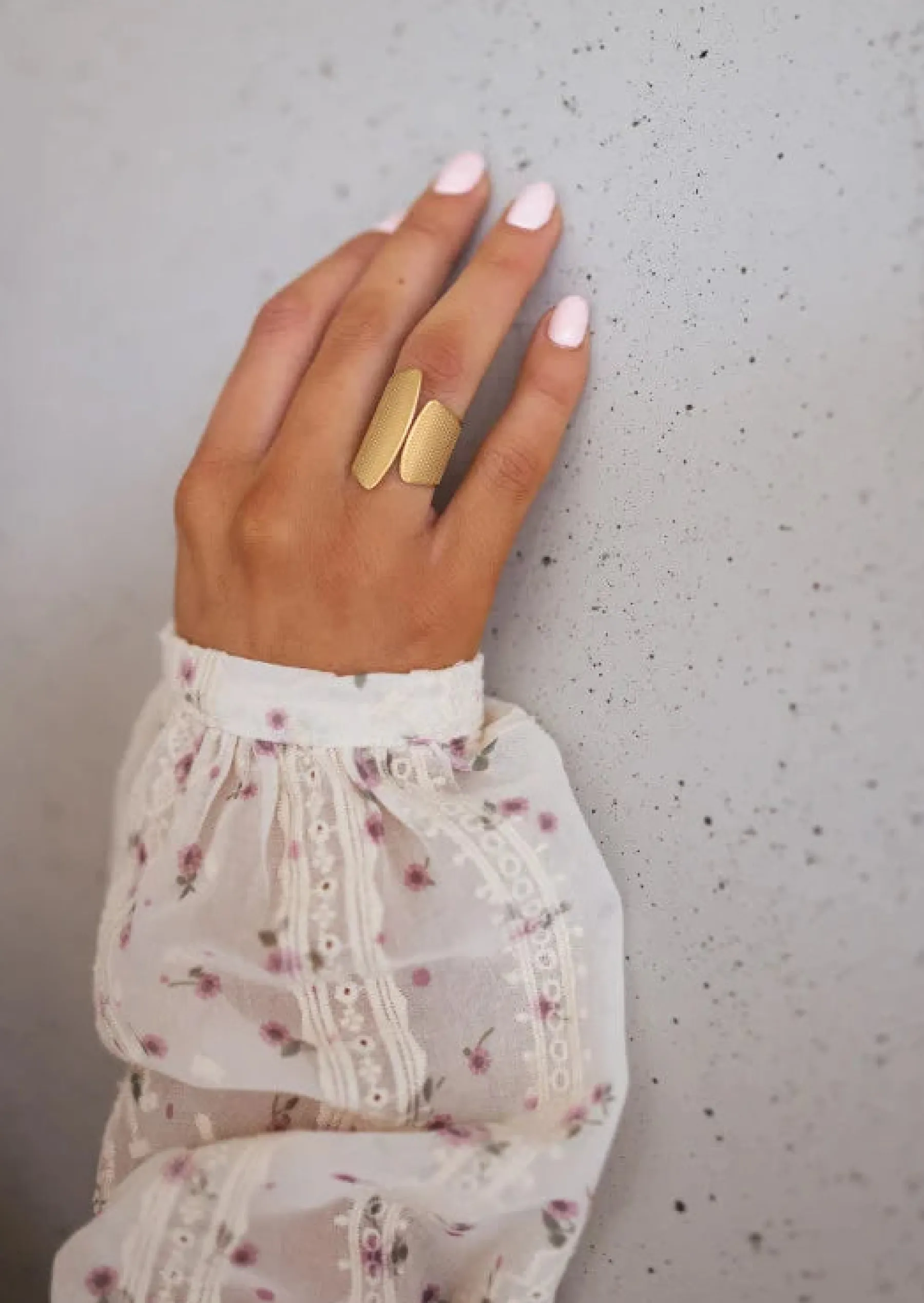 Bagues-EASY-CLOTHES Bague Alouma Dorée | Réglable | Bijoux & AccessoiresEasy Clothes Dorée