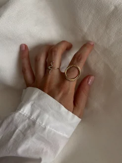 Bagues-EASY-CLOTHES Bague Amyn - doréeEasy Clothes Dorée       