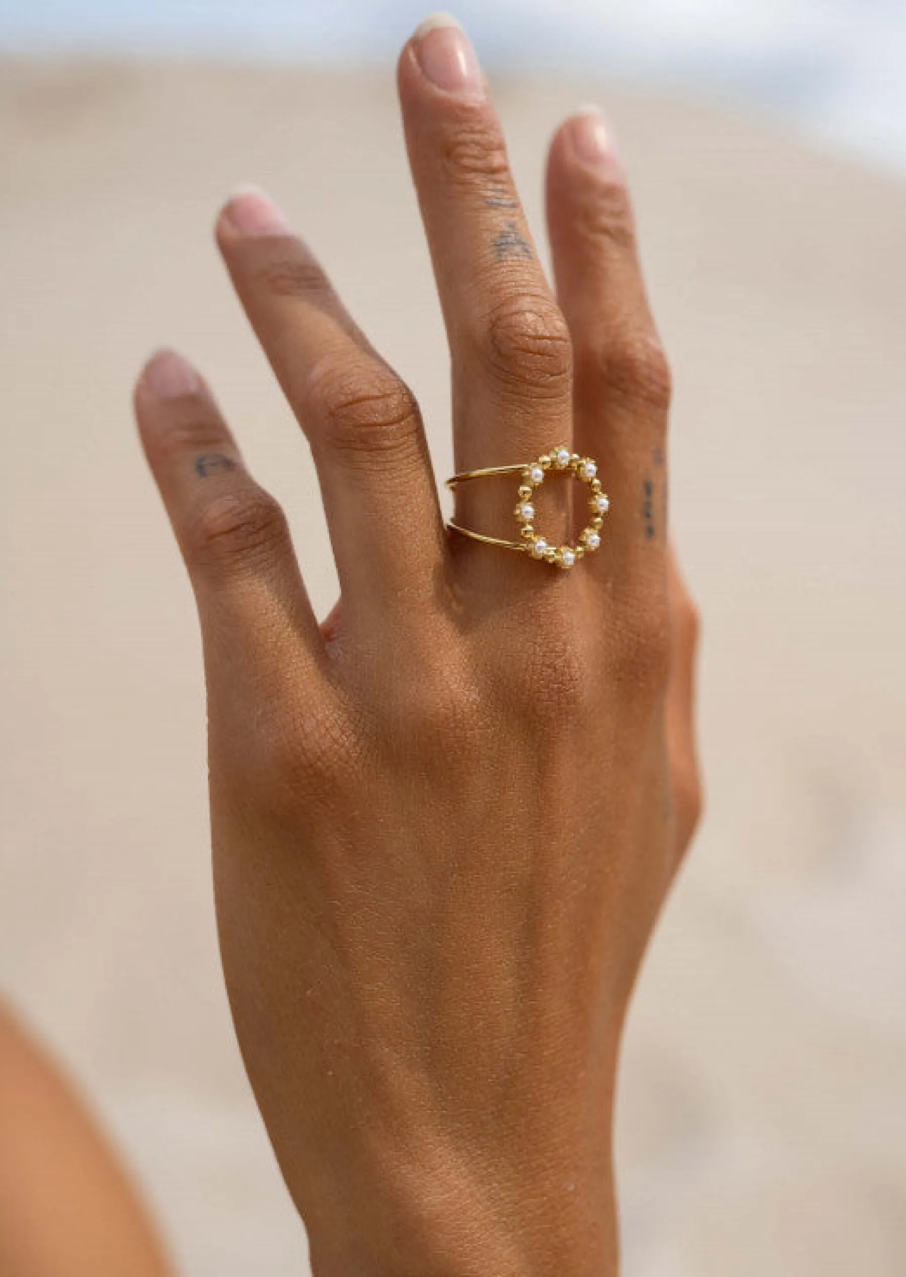 Bagues-EASY-CLOTHES Bague Azel Dorée - Bijoux & Accessoires - Easy Clothes Dorée