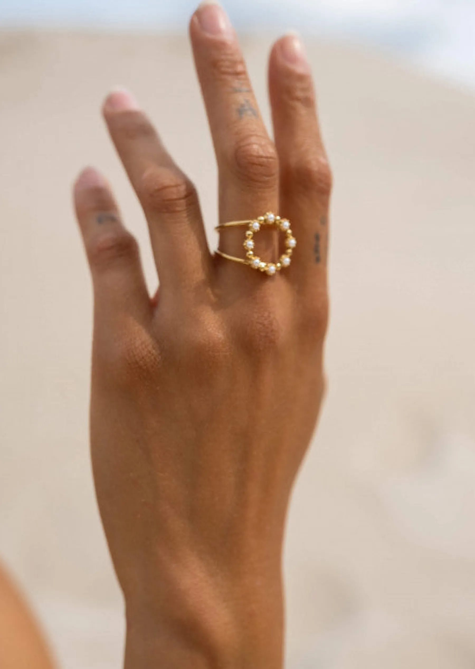 Bagues-EASY-CLOTHES Bague Azel Dorée - Bijoux & Accessoires - Easy Clothes Dorée