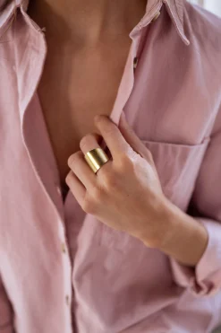 Bagues-EASY-CLOTHES Bague Barno - doréeEasy Clothes Dorée