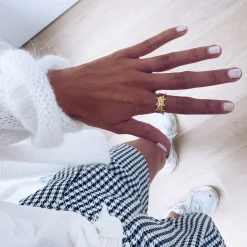Bagues-EASY-CLOTHES Bague Betho - doréeEasy Clothes Dorée