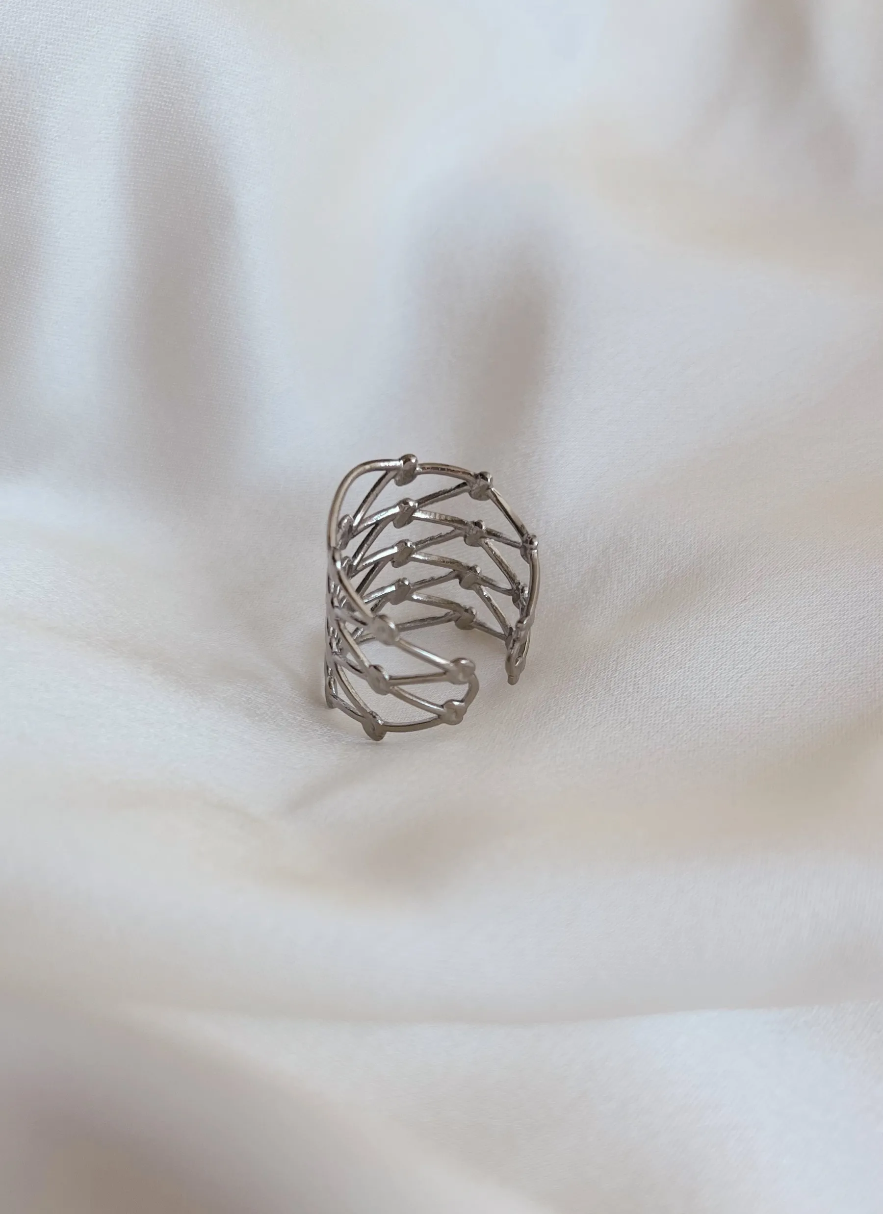 Bagues-EASY-CLOTHES Bague Blair - argentéeEasy Clothes Argentée