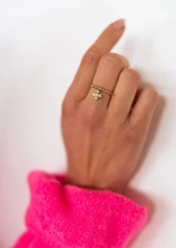 Bagues-EASY-CLOTHES Bague Cross dorée | Bague en croix | Ready-to-wear online | Easy Clothes Dorée