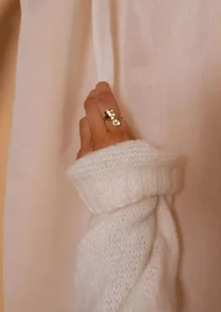Bagues-EASY-CLOTHES Bague Dorée Louta | Ajustable & Arrondie | Bijoux & AccessoiresEasy Clothes Dorée       