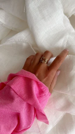 Bagues-EASY-CLOTHES Bague Ecem - doréeEasy Clothes Dorée
