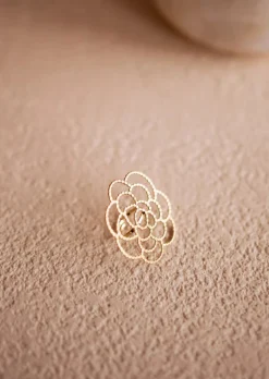 Bagues-EASY-CLOTHES Bague Egor Dorée - Forme de Fleur - AjustableEasy Clothes Dorée       