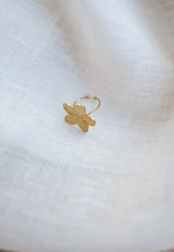 Bagues-EASY-CLOTHES Bague Flower - doréeEasy Clothes Dorée