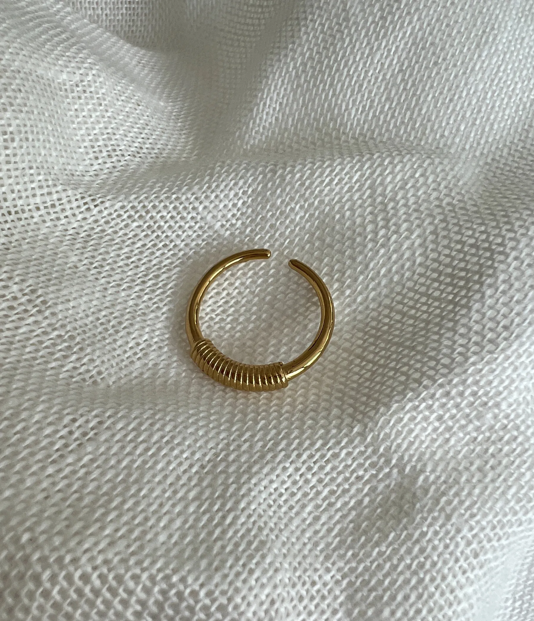 Bagues-EASY-CLOTHES Bague Liris - doréeEasy Clothes Dorée