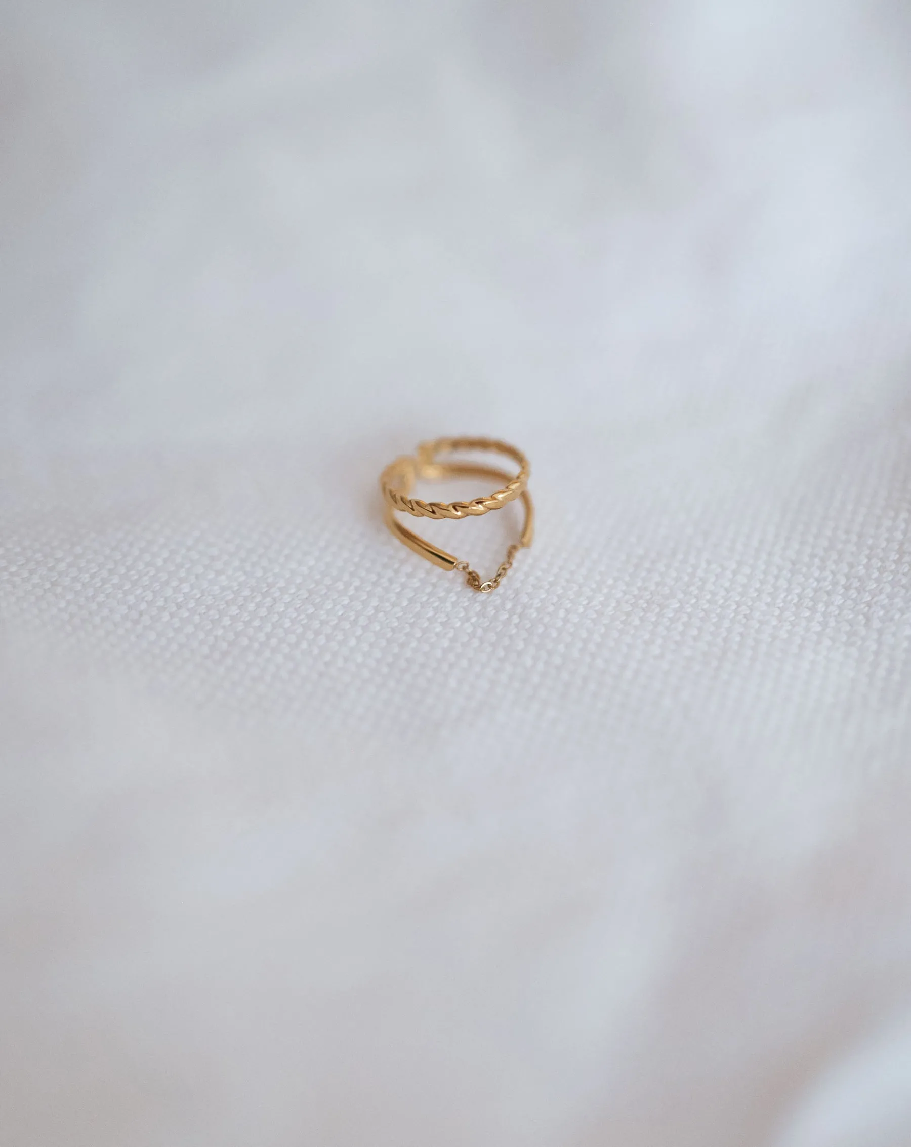 Bagues-EASY-CLOTHES Bague Tilya - doréeEasy Clothes Dorée