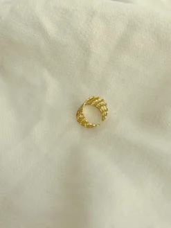 Bagues-EASY-CLOTHES Bague Ural - doré et briqueEasy Clothes Doré et brique       