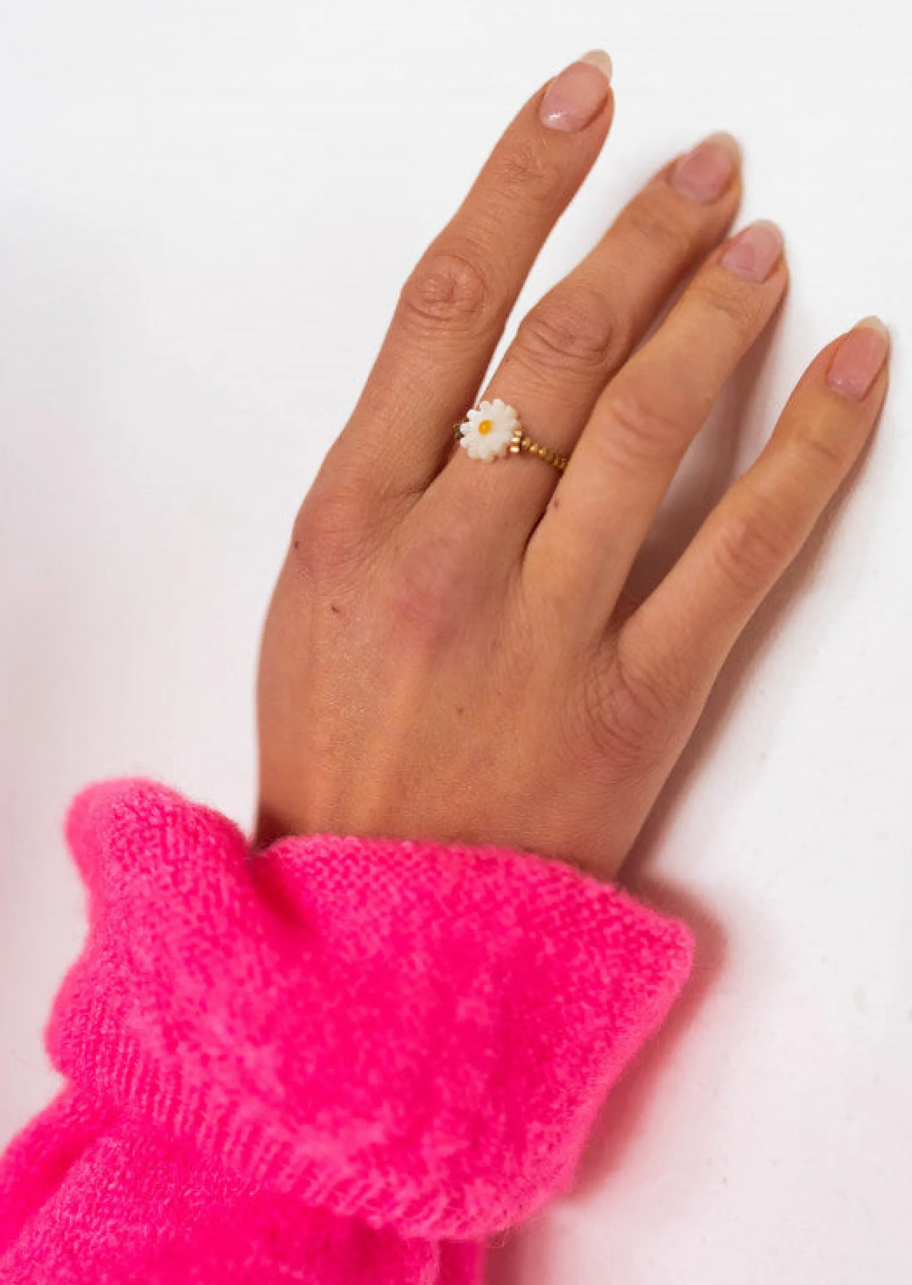 Bagues-EASY-CLOTHES Bague Viva dorée | Bague marguerite | Prêt-à-porter en ligne | Easy Clothes Dorée