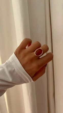 Bagues-EASY-CLOTHES Bague Walf - doréeEasy Clothes Dorée