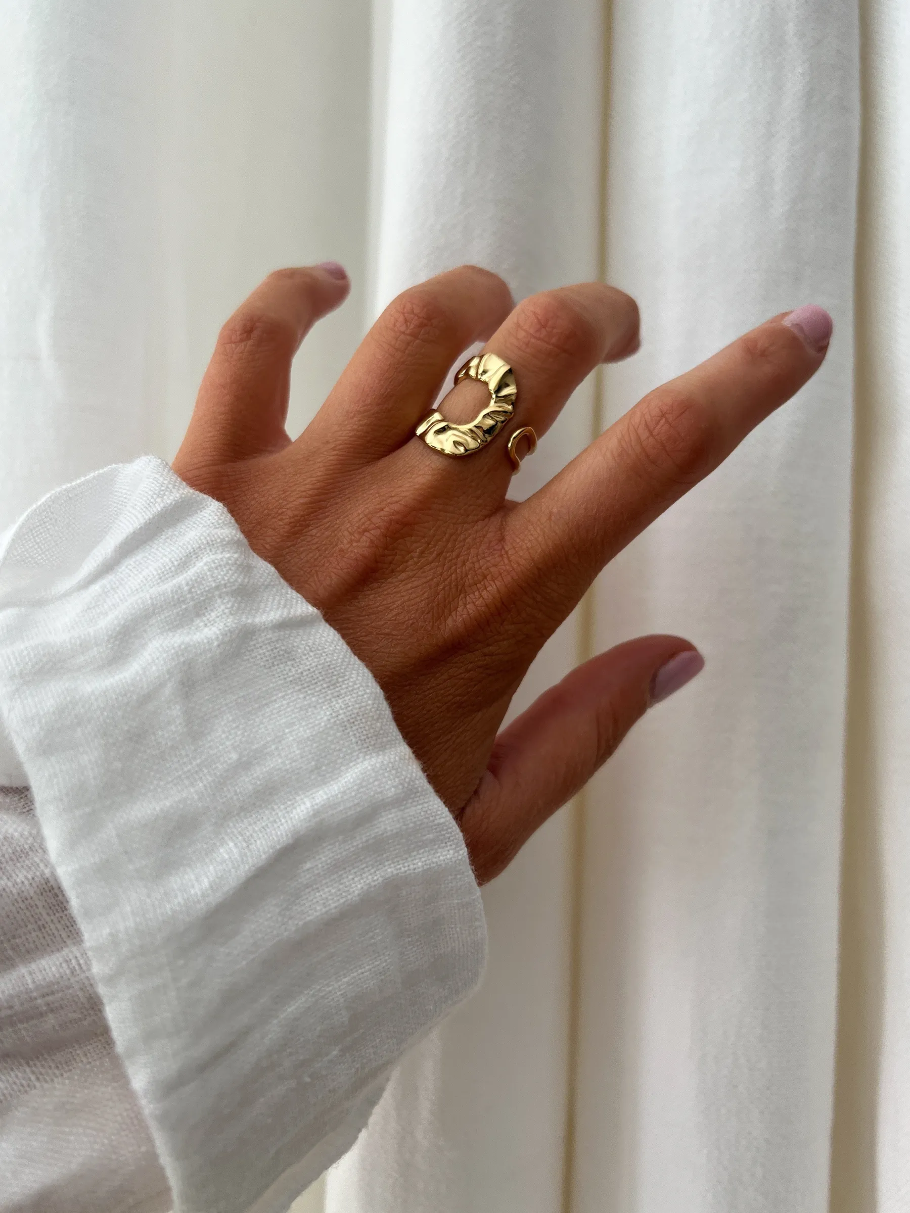 Bagues-EASY-CLOTHES Bague Yeva - doréeEasy Clothes Dorée