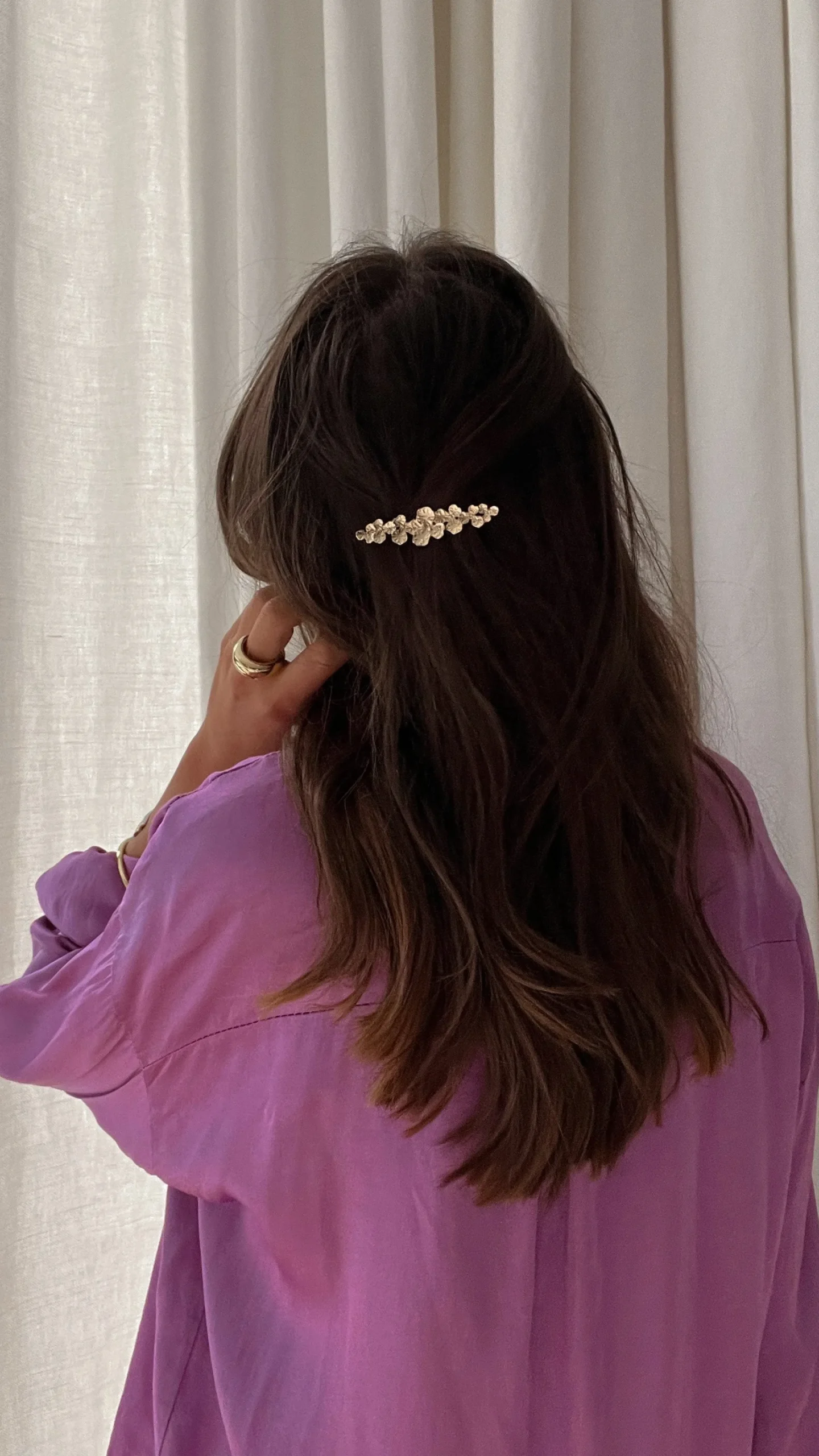 Accessoires Cheveux-EASY-CLOTHES Barrette Maura - doréeEasy Clothes Dorée