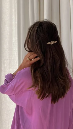 Accessoires Cheveux-EASY-CLOTHES Barrette Maura - doréeEasy Clothes Dorée