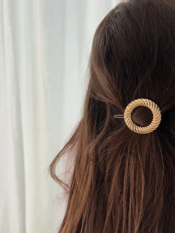 Accessoires Cheveux-EASY-CLOTHES Barrette Syma - doréeEasy Clothes Dorée