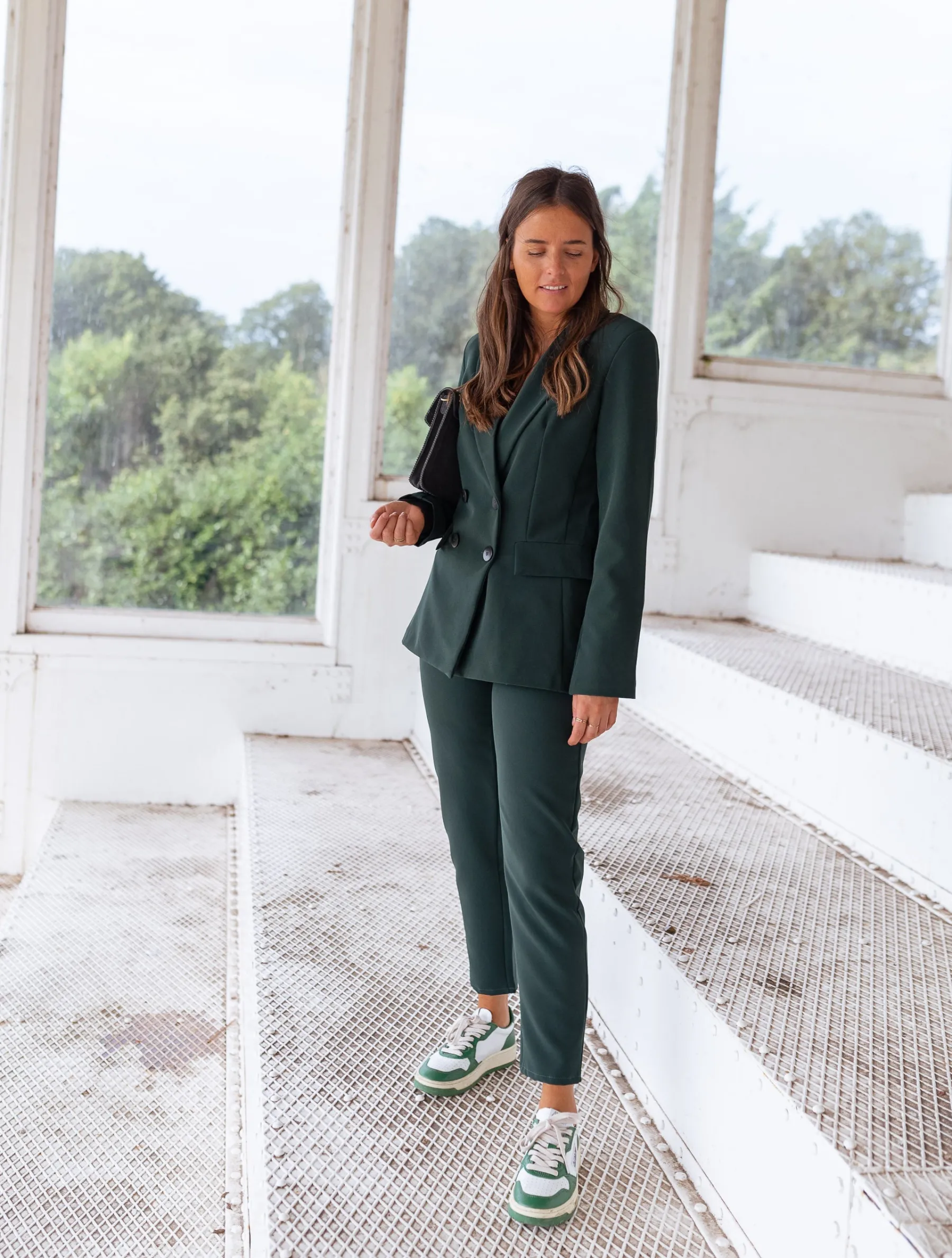 Blazers-EASY-CLOTHES Blazer Faith - vert bouteilleEasy Clothes Vert bouteille