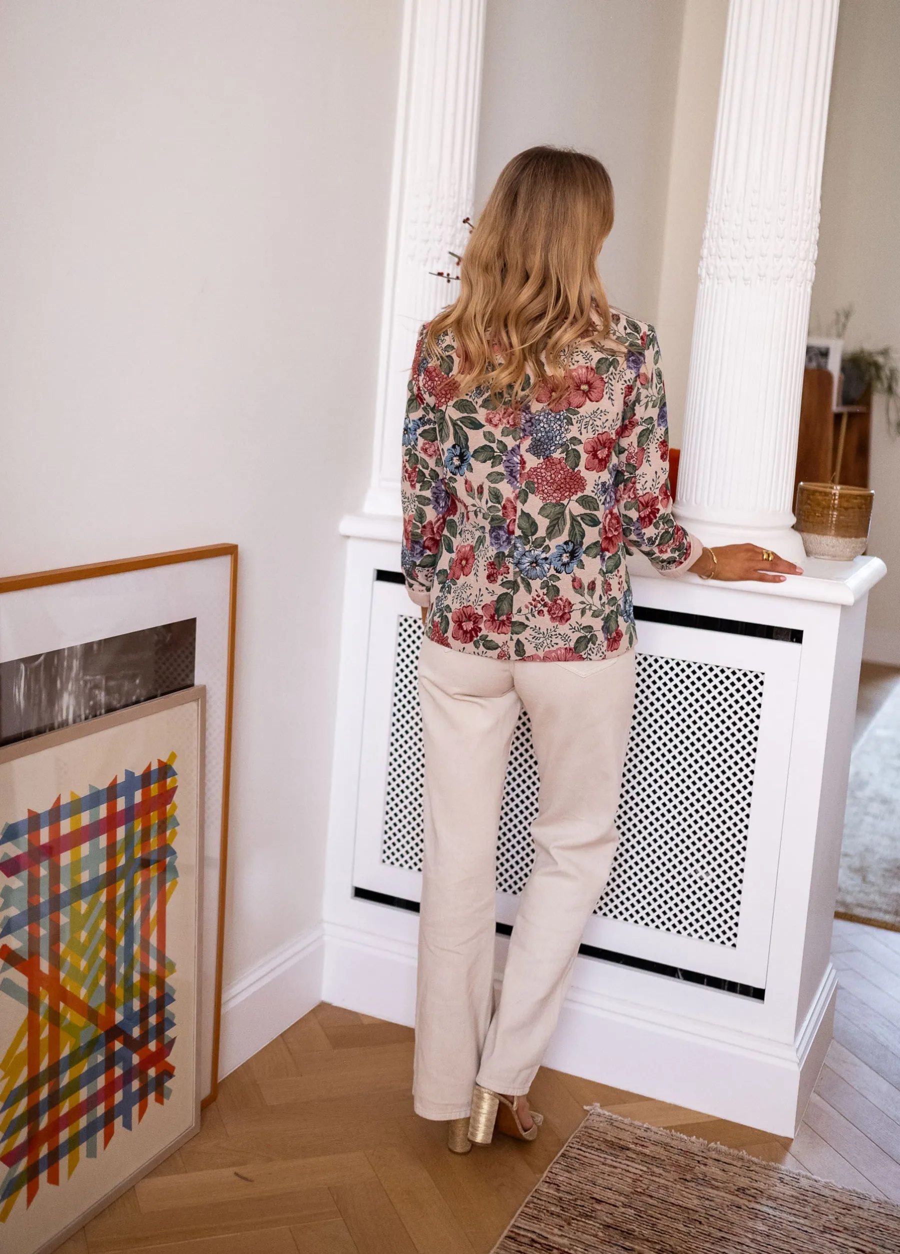 Blazers-EASY-CLOTHES Blazer Ingrid - à fleursEasy Clothes À fleurs