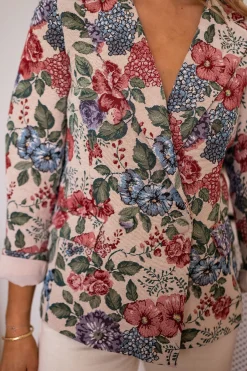 Blazers-EASY-CLOTHES Blazer Ingrid - à fleursEasy Clothes À fleurs