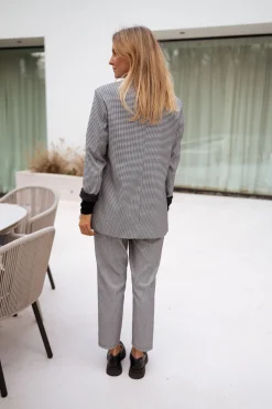 Blazers-EASY-CLOTHES Blazer Memphis - pied de pouleEasy Clothes Pied de poule       