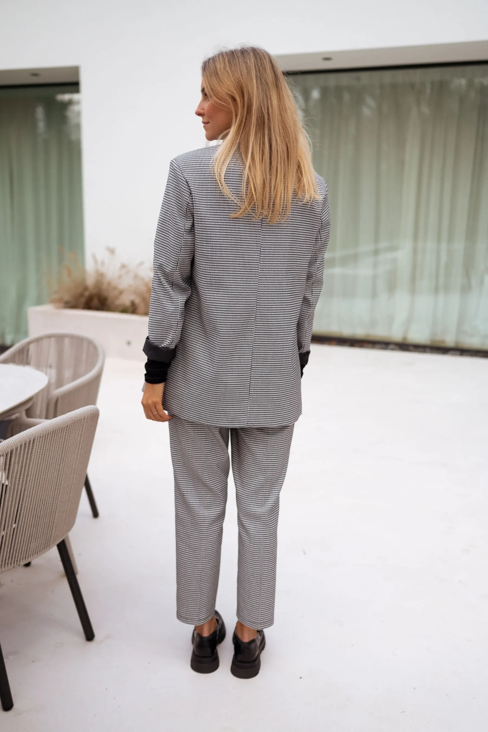Blazers-EASY-CLOTHES Blazer Memphis - pied de pouleEasy Clothes Pied de poule