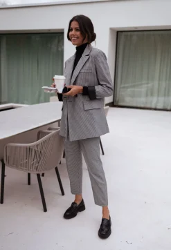Blazers-EASY-CLOTHES Blazer Memphis - pied de pouleEasy Clothes Pied de poule