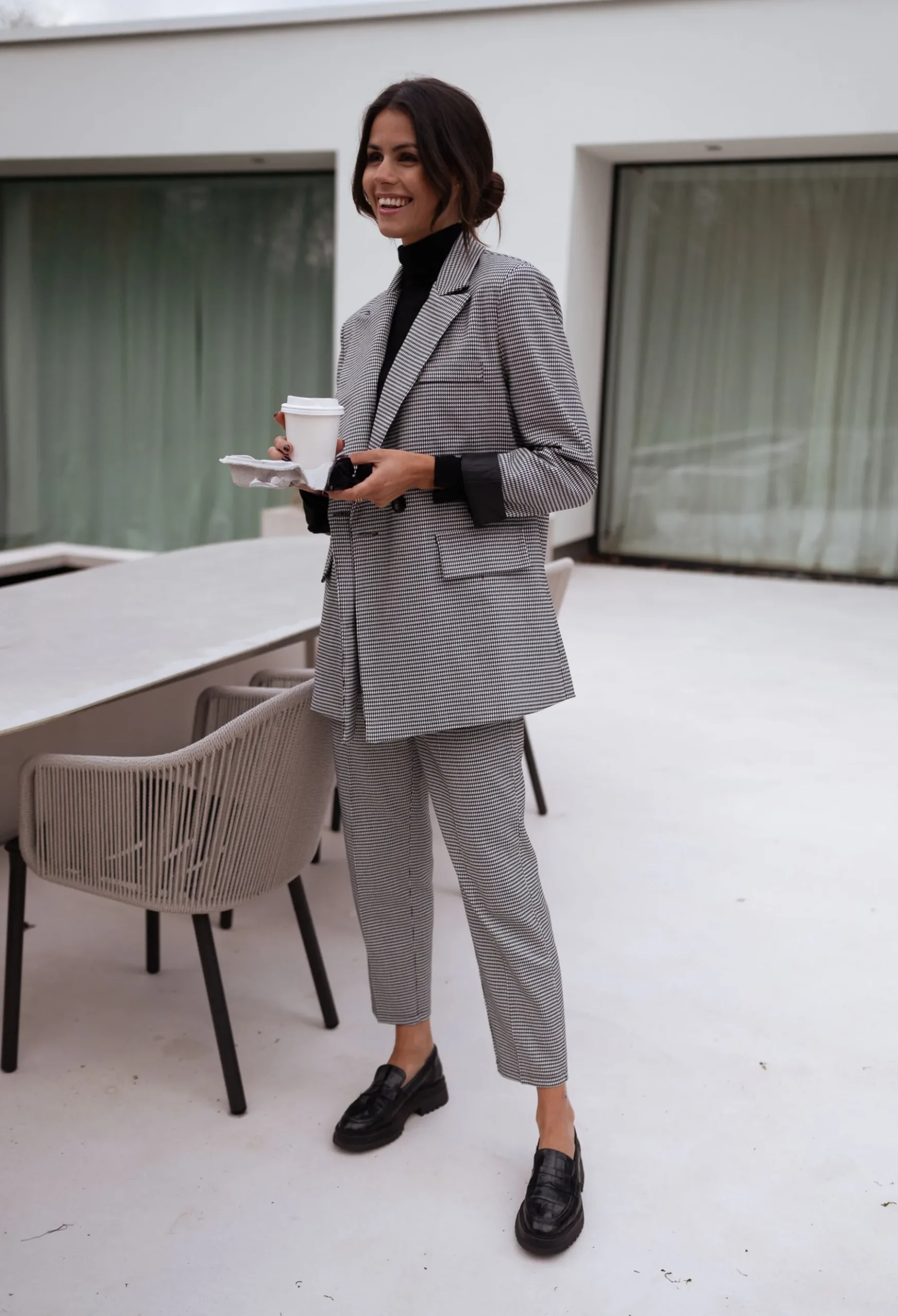 Blazers-EASY-CLOTHES Blazer Memphis - pied de pouleEasy Clothes Pied de poule