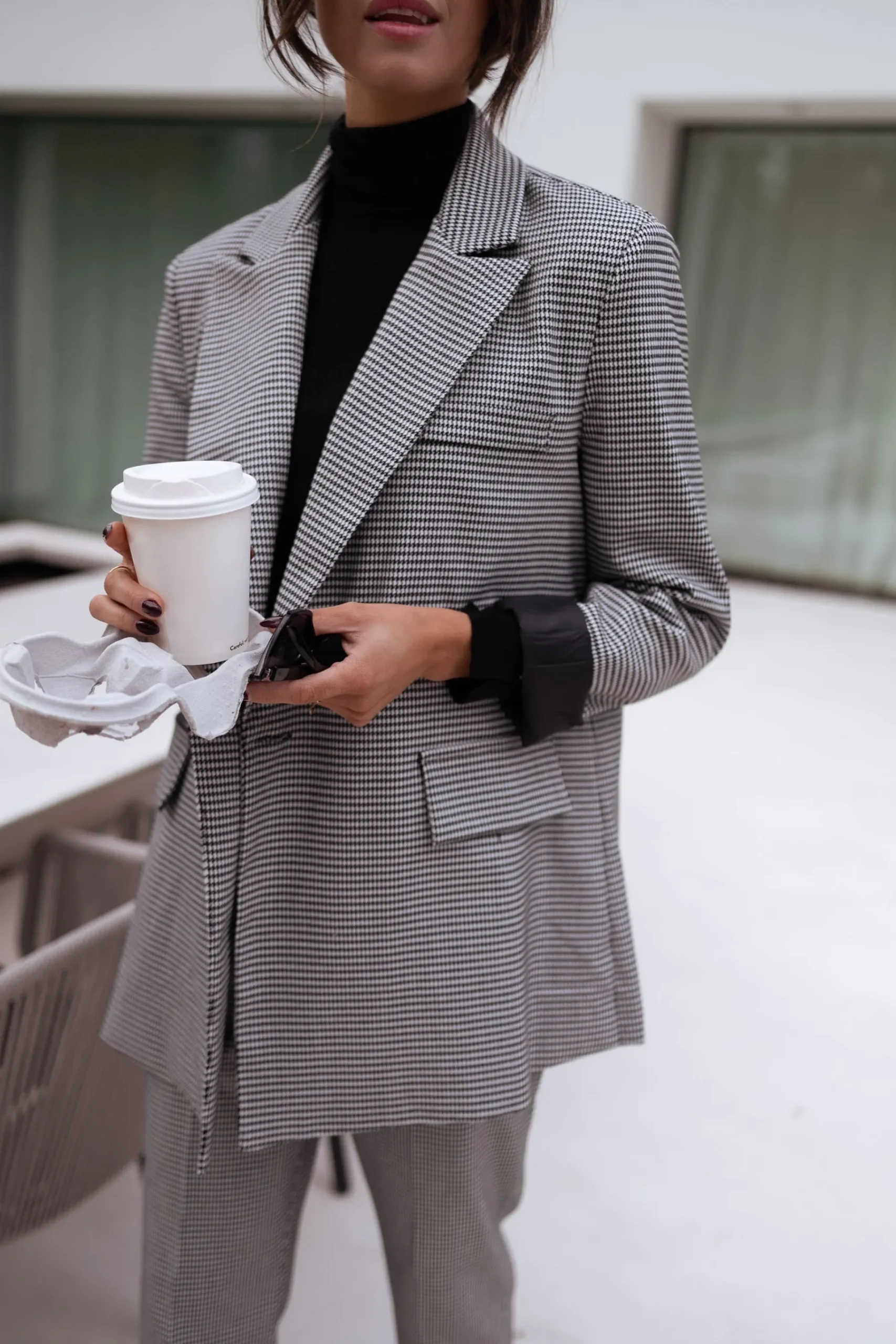 Blazers-EASY-CLOTHES Blazer Memphis - pied de pouleEasy Clothes Pied de poule