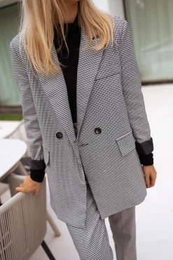 Blazers-EASY-CLOTHES Blazer Memphis - pied de pouleEasy Clothes Pied de poule