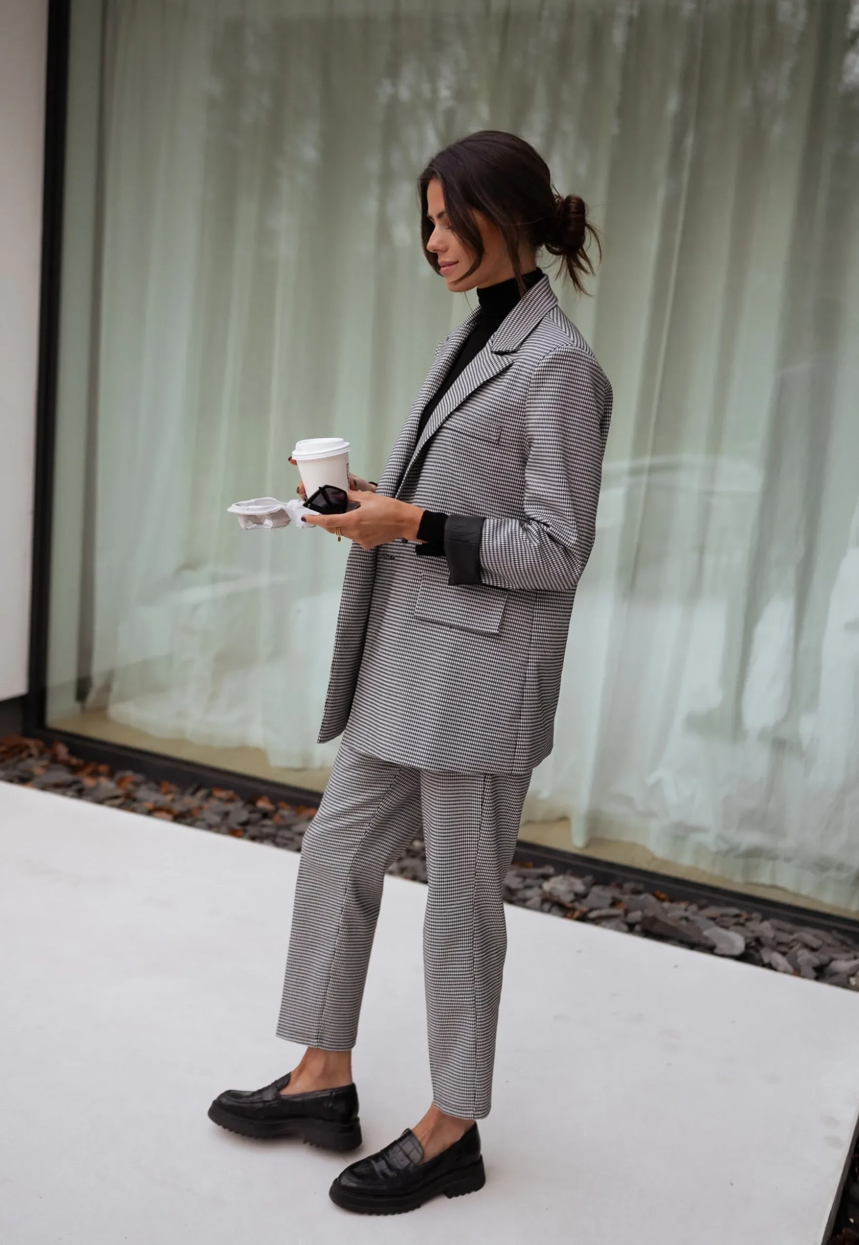 Blazers-EASY-CLOTHES Blazer Memphis - pied de pouleEasy Clothes Pied de poule