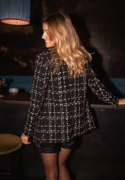 Blazers-EASY-CLOTHES Blazer Salla - noirEasy Clothes Noir       