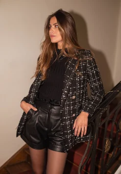 Blazers-EASY-CLOTHES Blazer Salla - noirEasy Clothes Noir       