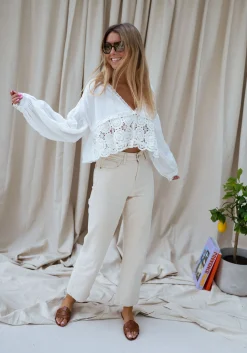 Chemisiers & Blouses-EASY-CLOTHES Blouse Aldo - écrueEasy Clothes Écrue
