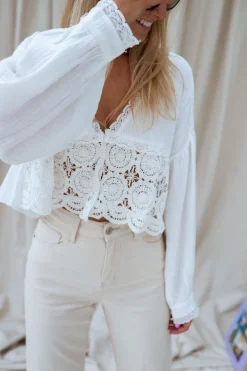 Chemisiers & Blouses-EASY-CLOTHES Blouse Aldo - écrueEasy Clothes Écrue