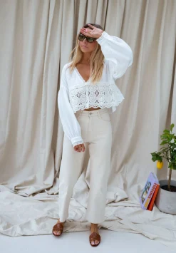 Chemisiers & Blouses-EASY-CLOTHES Blouse Aldo - écrueEasy Clothes Écrue
