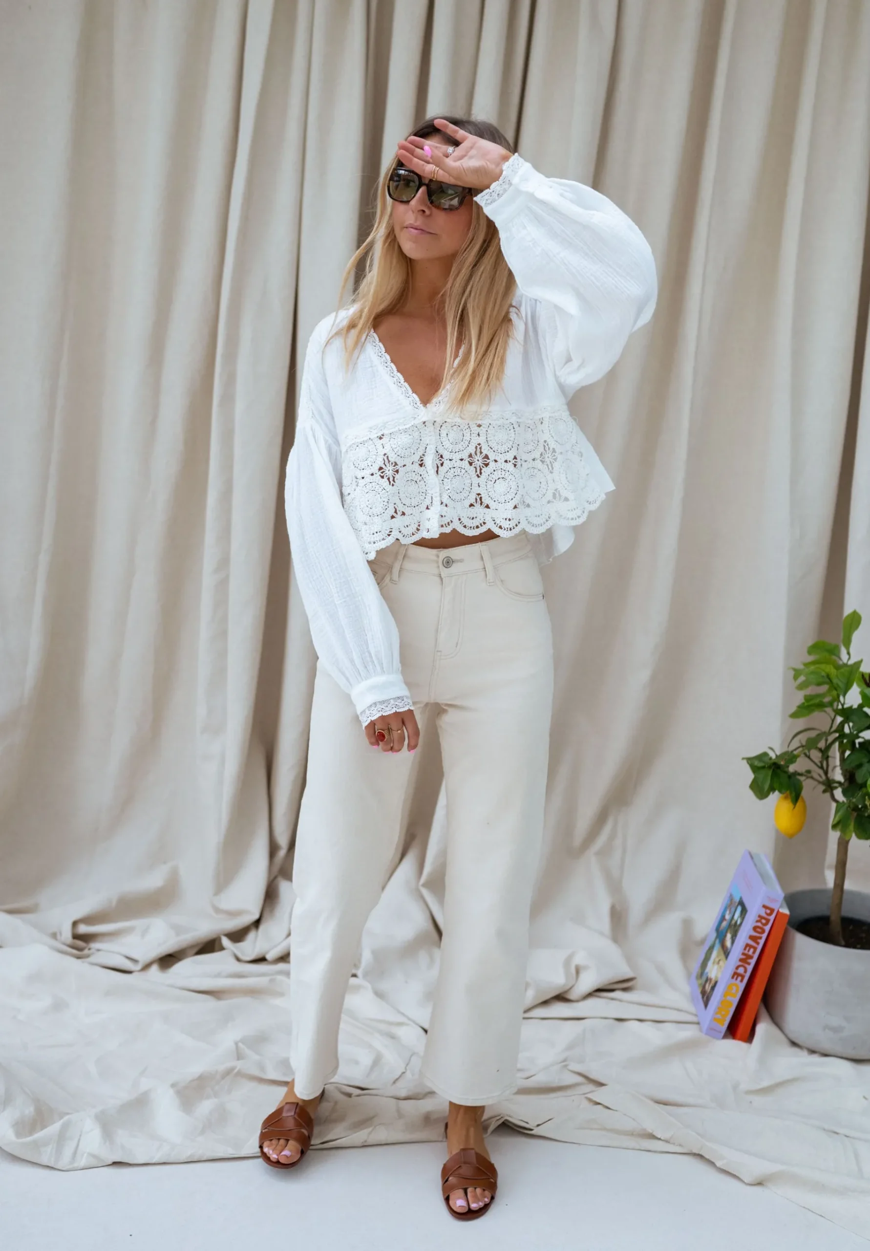 Chemisiers & Blouses-EASY-CLOTHES Blouse Aldo - écrueEasy Clothes Écrue