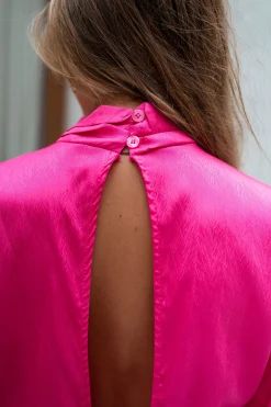 Chemisiers & Blouses-EASY-CLOTHES Blouse Ariel - roseEasy Clothes Rose       