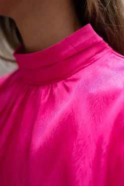 Chemisiers & Blouses-EASY-CLOTHES Blouse Ariel - roseEasy Clothes Rose       