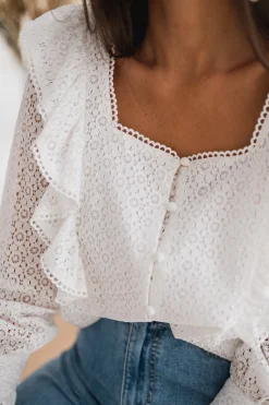 Chemisiers & Blouses-EASY-CLOTHES Blouse Armane - blancheEasy Clothes Blanche       