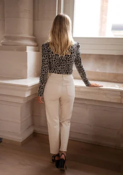 Chemisiers & Blouses-EASY-CLOTHES Blouse Danis - léopardEasy Clothes Léopard       