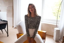 Chemisiers & Blouses-EASY-CLOTHES Blouse Danis - léopardEasy Clothes Léopard       
