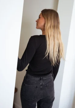 Chemisiers & Blouses-EASY-CLOTHES Blouse Evy - noireEasy Clothes Noire       