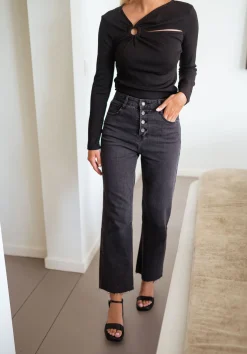 Chemisiers & Blouses-EASY-CLOTHES Blouse Evy - noireEasy Clothes Noire       