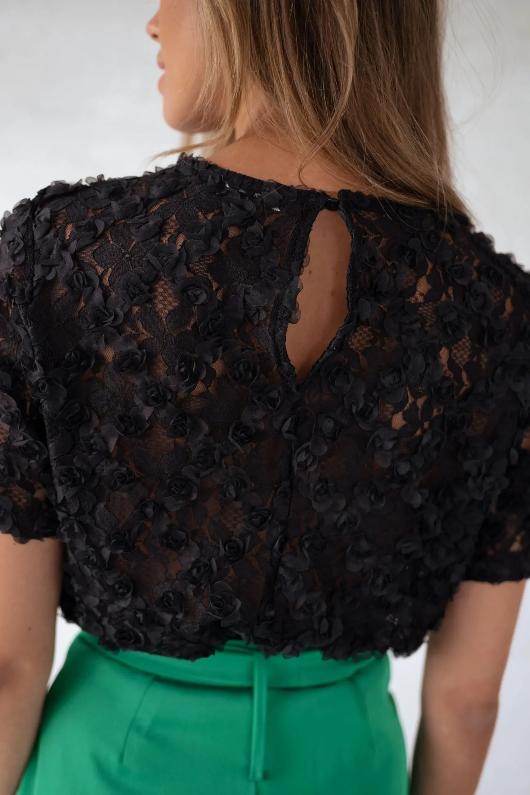 Chemisiers & Blouses-EASY-CLOTHES Blouse Fama - noireEasy Clothes Noire