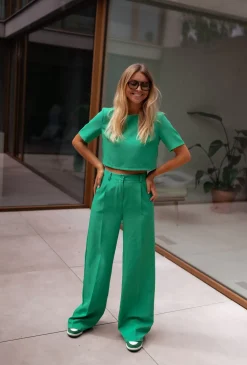 Chemisiers & Blouses-EASY-CLOTHES Blouse Felyse - verteEasy Clothes Verte