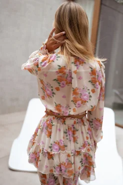 Chemisiers & Blouses-EASY-CLOTHES Blouse Juliana - fleurieEasy Clothes Fleurie       