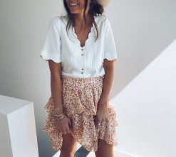 Chemisiers & Blouses-EASY-CLOTHES Blouse Kathy - blancheEasy Clothes Blanche       