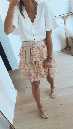 Chemisiers & Blouses-EASY-CLOTHES Blouse Kathy - blancheEasy Clothes Blanche       