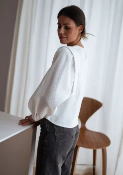 Chemisiers & Blouses-EASY-CLOTHES Blouse Lindy - écrueEasy Clothes Écrue       